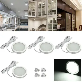 

2.5W 12V LED Recessed Down Light Car Interior Lighting Lamp RV Light Boat Van Interior Ceiling Trailer Roof Cabinet For Cam Y6E6