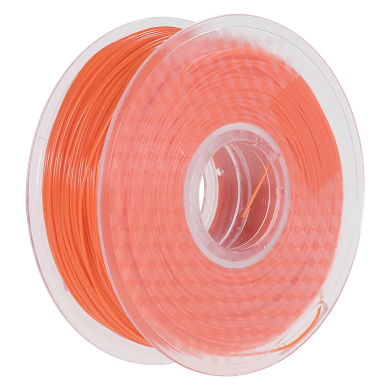 Orange 3D-принтеры ПЭТГ PETG Пластик 1,75 мм 1 кг/рулон для 0,2/0,3/0,4/0,6 мм форсунками из Prusa I3 комплект 3d PETG Материал нити - Цвет: Orange