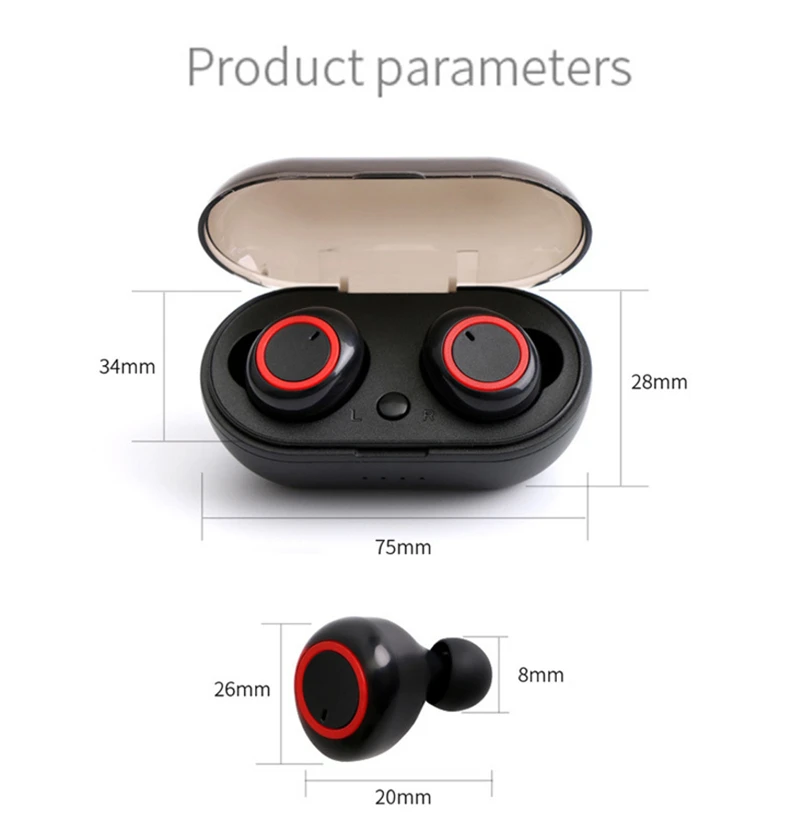 Сенсорные TWS мини бинауральные беспроводные наушники V5.0 микрофон bluetooth наушники fone de ouvido для iphone samsung huawei Xiaomi