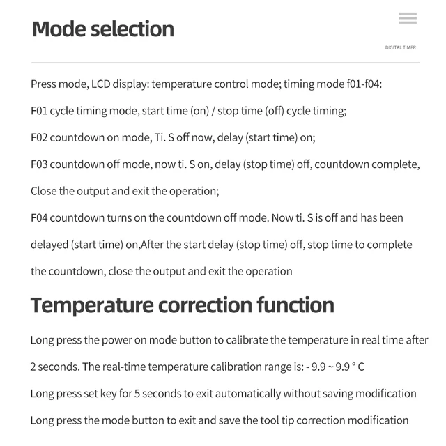 Timer-Buchse Thermostat digitaler Temperatur regler EU-Steckdose mit  Timer-Schalter Heizung Kühlung Wechselstrom 110V ~ 230V - AliExpress