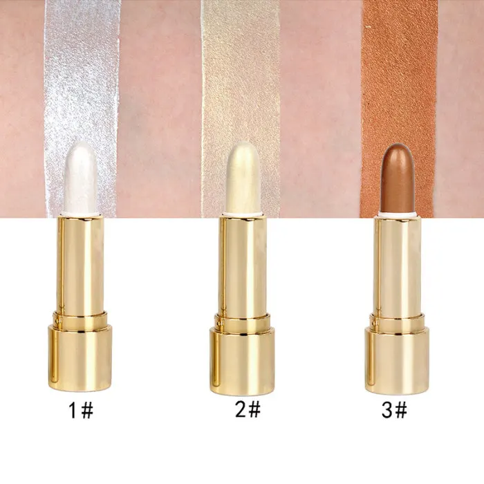 N Brighten Stick Shimmer длительный легко носить шелкопряда ручка бронзер макияж консилер крем Глаза Лицо бронзатор в стиках WSH99