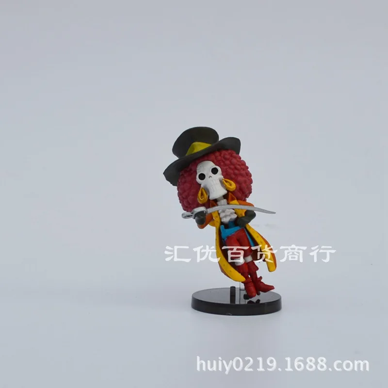 67 для 9-Red one piece мультфильм автомобиль украшение аниме Гараж Комплект Модель