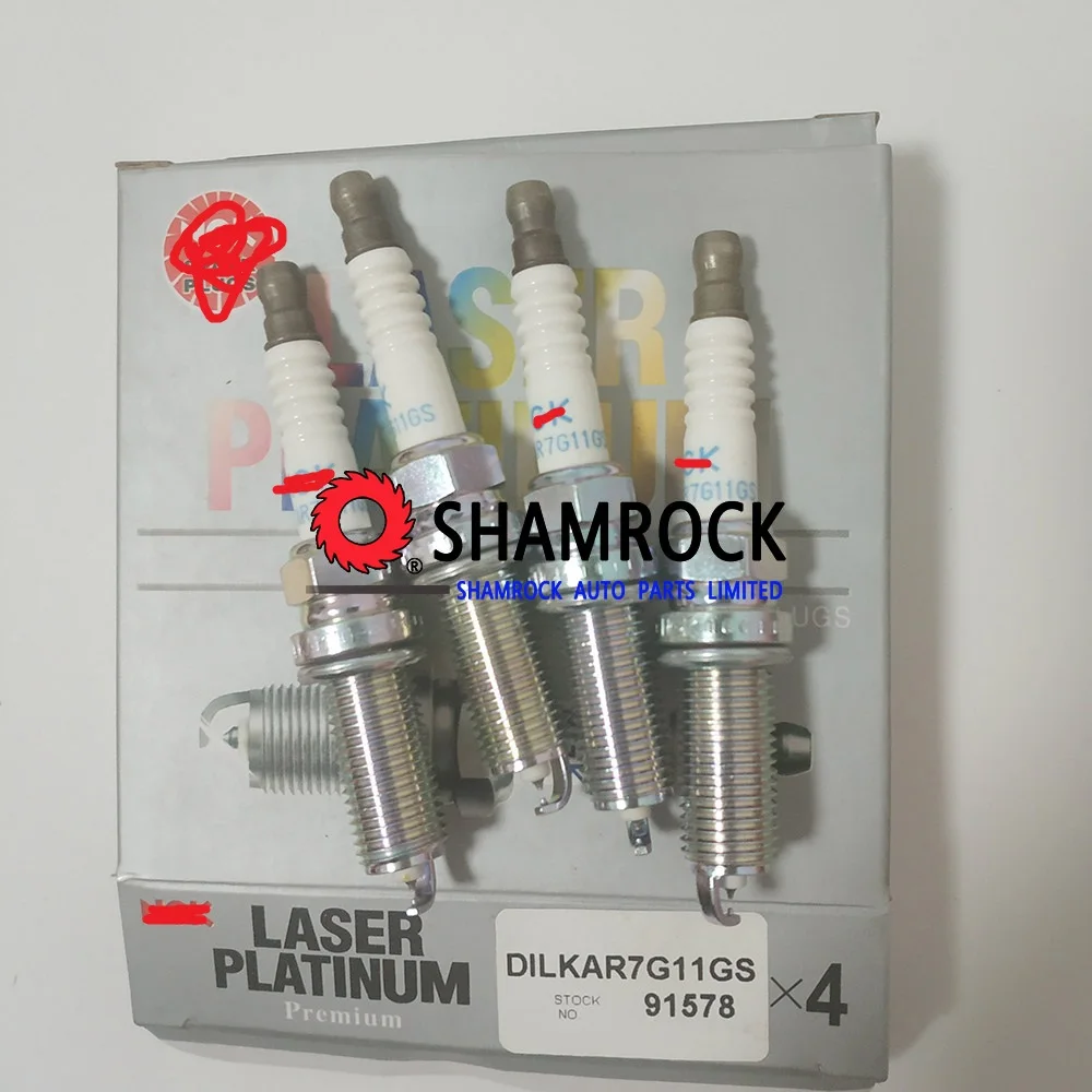 Лазер Iraurita& Platinum Свеча зажигания DILKAR7G11GS 91578 подходит для 2013- Aacura TLX ILX Hhonda Civic Accord CR-V