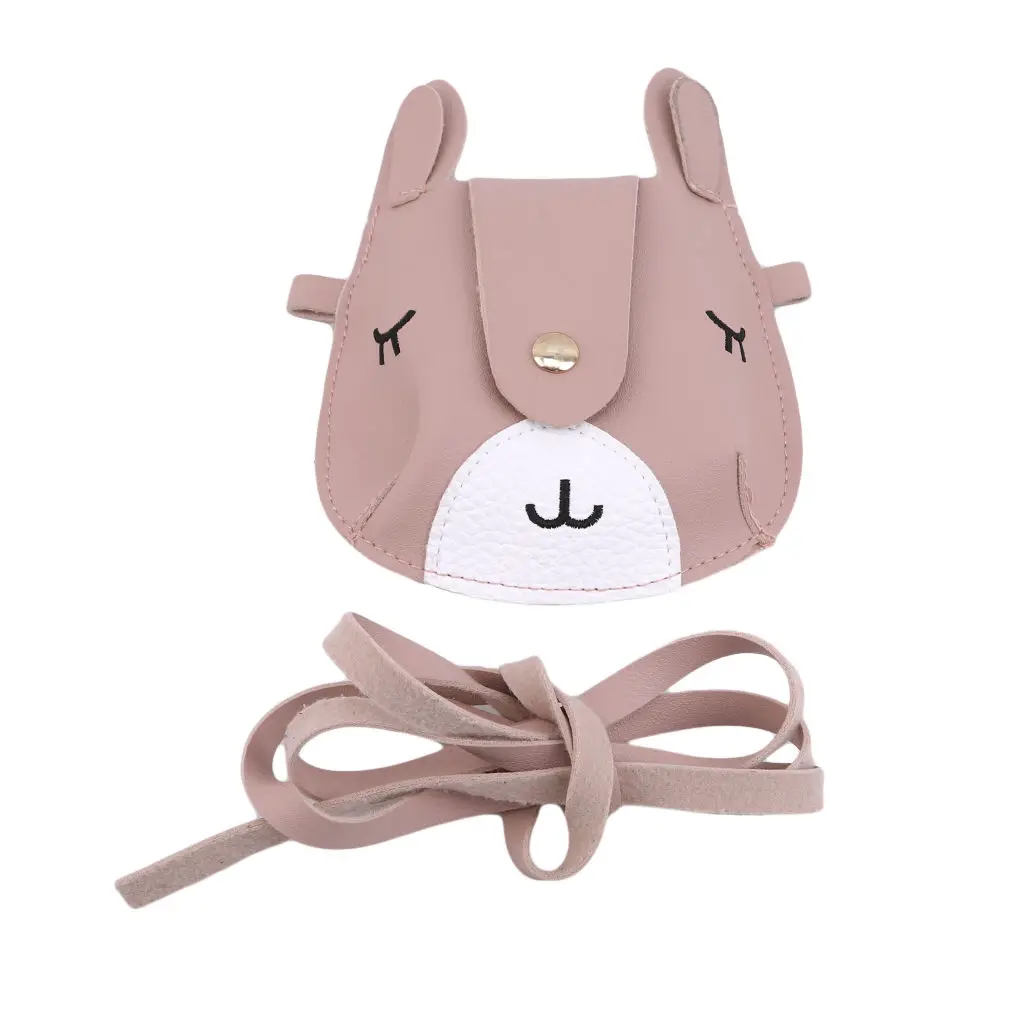 Pink Маленькая сумочка для девочек с милым котом, мини кожаные сумки для маленьких девочек, сумки-мессенджеры для принцесс, детские сумки для хранения, Детские бумажники - Цвет: Pink