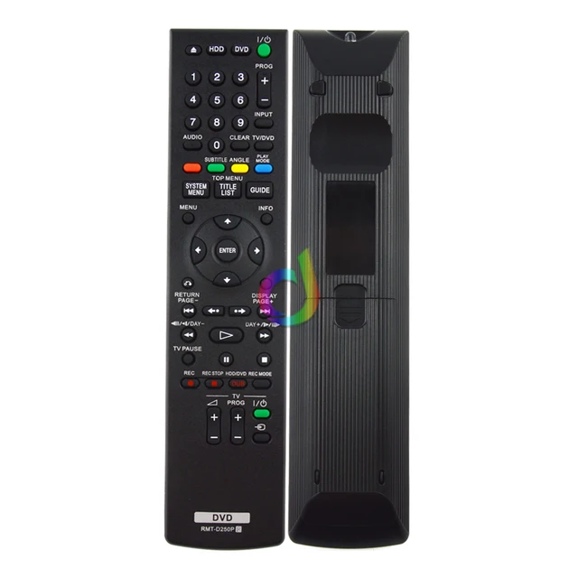 Service Remote Control For Sony RDR-HX650 RDR-HXD995 DVD Recorder Player