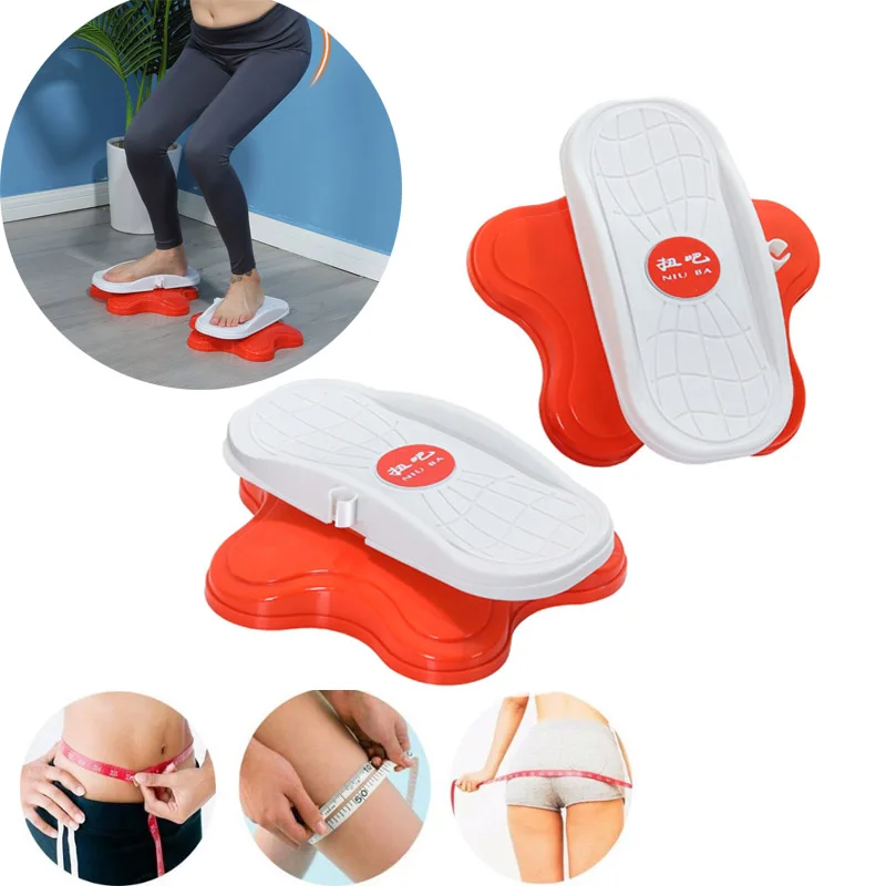 

Split Waist Plate Double Pedal Yoga Balance Board Stability Disc Slimming Twister Gym Fitness Equipment