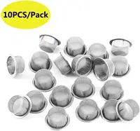 10 PCS Elbow Screens Filters Caps for Arizer Extreme Q V-Tower 1
