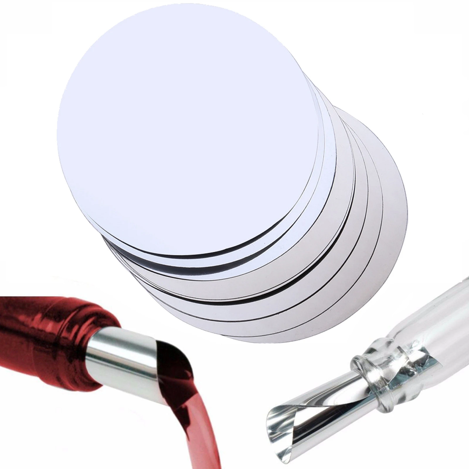 Aluminum Foil Wine Pourer Drop Stop Red Wine Pourer Disc Disks Discs