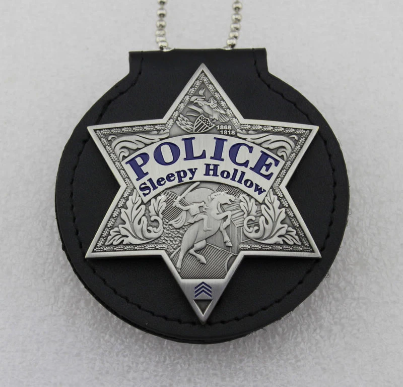 

Classic Sleepy Hollow Badge,Replica Movie Prop Pin Badge
