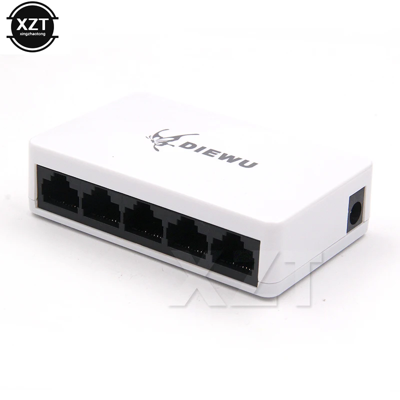 Сетевой коммутатор gigabit коммутатор для высокоскоростной сети Ethernet 5-разъемное зарядное usb-устройство 10/100 Мбит порт LAN RJ45 коммутатор с US EU plug Мощность адаптер для настольных ПК