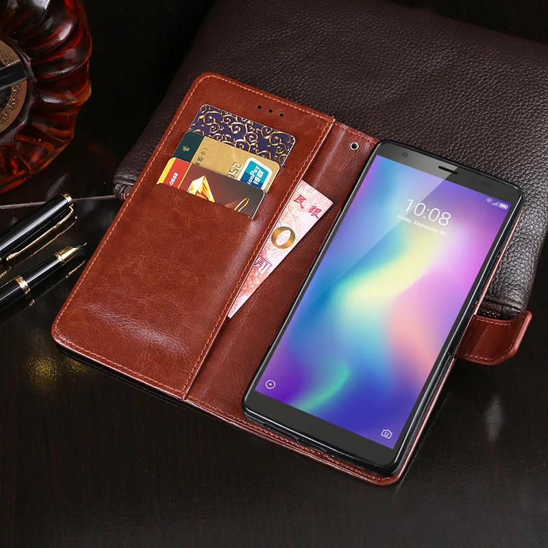 Для zte Blade A5 Чехол кошелек Флип Бизнес Кожаный чехол для телефона для zte Blade A5 чехол Coque аксессуары