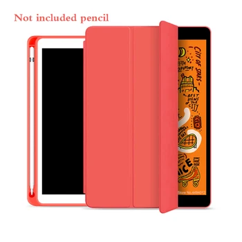 

Silicone case For iPad mini 5 Smart Case Stand Auto Wake / Sleep With Pencil Holder 2019 7.9 inch A2124 A2125 A2126 A2133