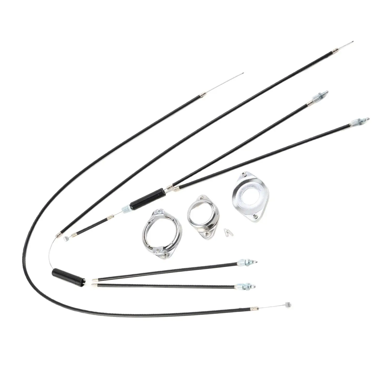 BMX Gyro Brake Cables Front Rear with Rotor Full Detangler Set BMX Gyro Brake Cables Front Rear with Rotor Full Detangler Set