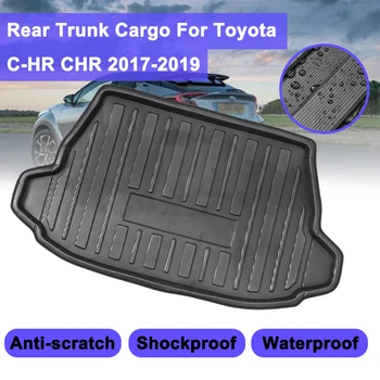 

For Toyota C-HR CHR 2017 2018 2019+ Boot Mat Rear Trunk Liner Cargo Floor Tray Carpet Mud Pad Kick Guard Protector waterproof