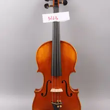 Скрипка ручной работы 4/4 Копия Страдивари Модель сладкий звук Пламя клен ель Скрипка