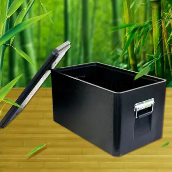 

Heat Preservation Box Epp Foam Box Seafood Distribution Box Food Preservation Box Cooler High-density Black 45 Litres