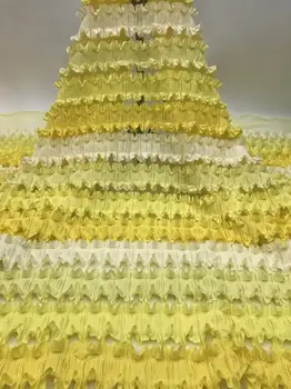 

top quality Sophia-16.8807 french lace fabric african lace fabric with embroidery mesh tulle fabric