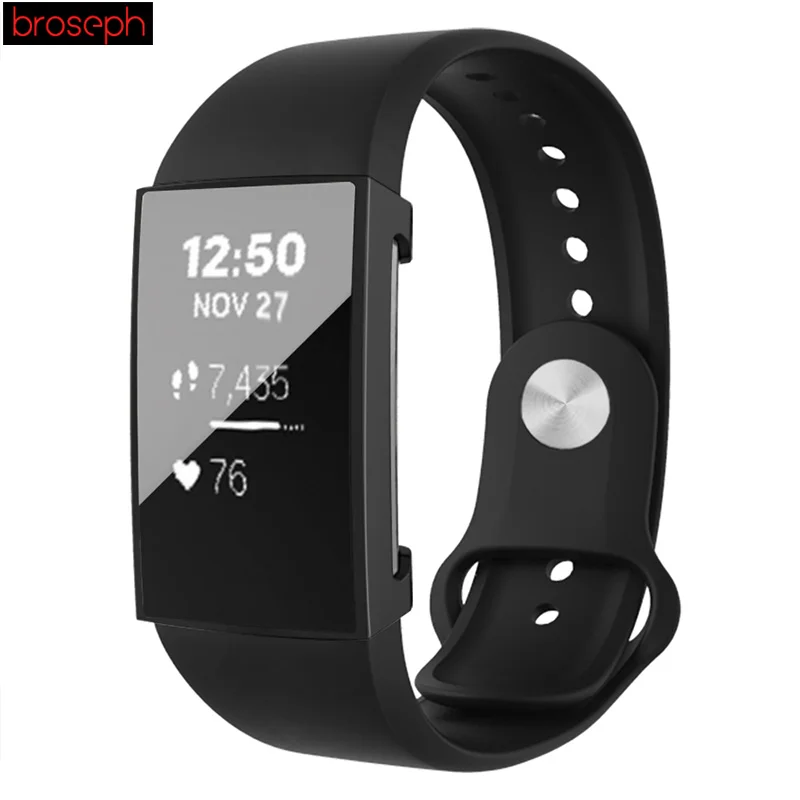 Защитный чехол для экрана Fitbit Charge 3 Мягкий ТПУ полный охват Чехлы для часов бампер для Fitbit аксессуары для часов