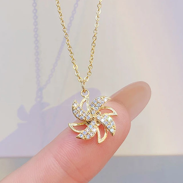 14k Gold Flower Pendant Necklace Stainless Steel Jewelry Design With  Earrings For Girls Gift - Buy 14k Gold Pendant Necklace,Beautiful Gold  Pendants