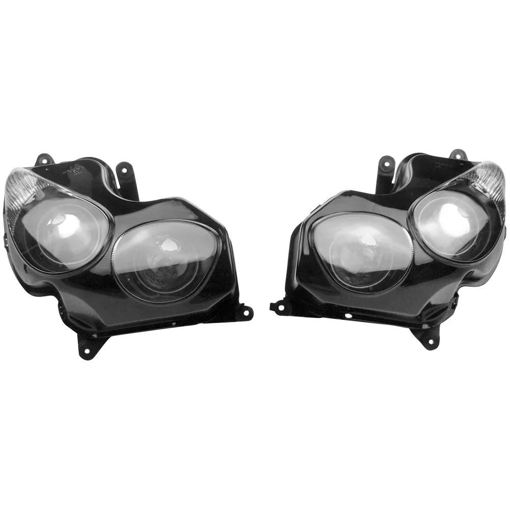 Передняя фара для Kawasaki ZX14R ZX14 ZZR 1400 ZZR1400 2006 2007 2008 2009 2010 2011, освещение свет