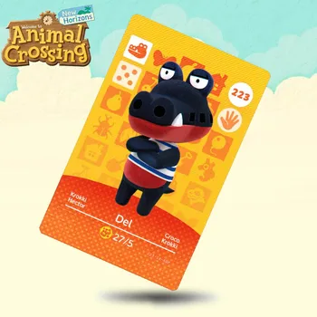 

223 Del Animal Crossing Card Amiibo Cards Work for Switch NS 3DS Games