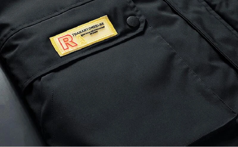 Одежда из хлопка большого размера, мужское зимнее пальто, Длинное свободное хлопковое пальто большого размера, черный цвет 8XL 7XL 6XL 5XL