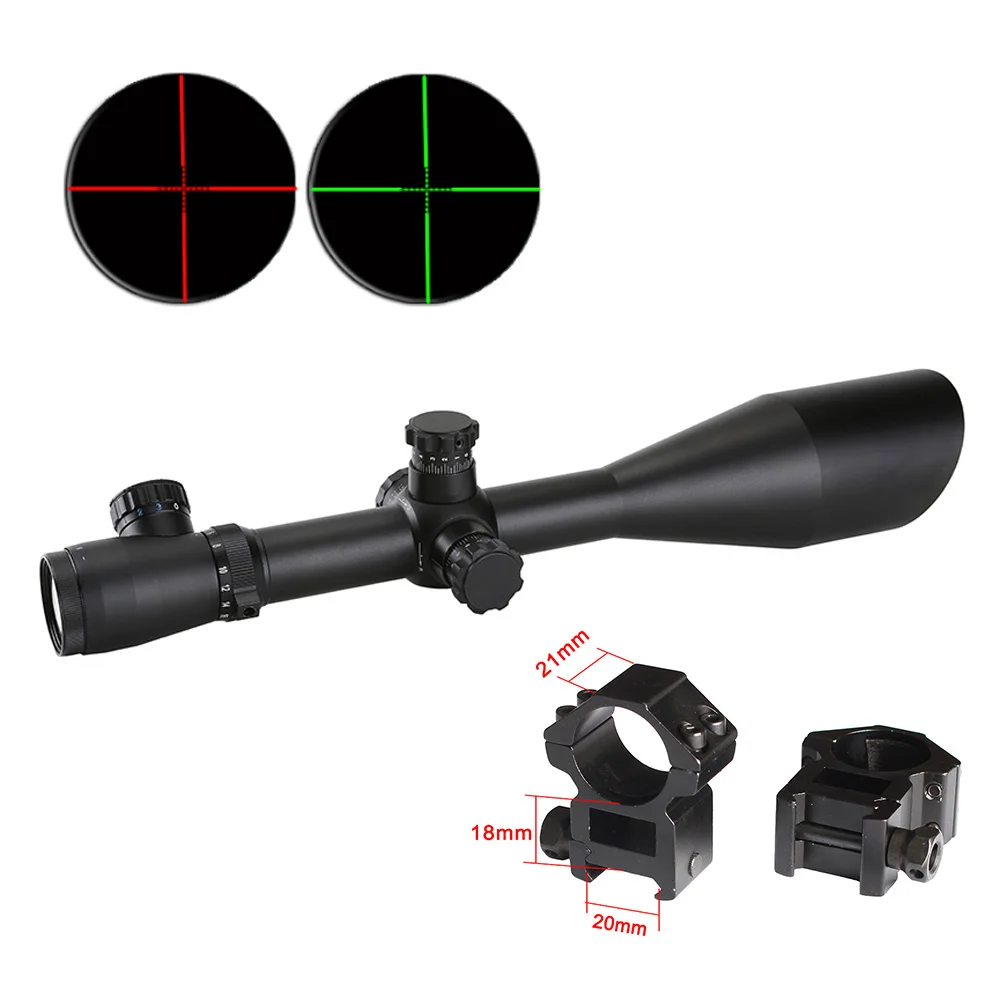 

MARK4 M1 6-24x60 Tactical Outdoor Hunting Optics Scope Red and Green Mil Dot Illuminated Riflescope