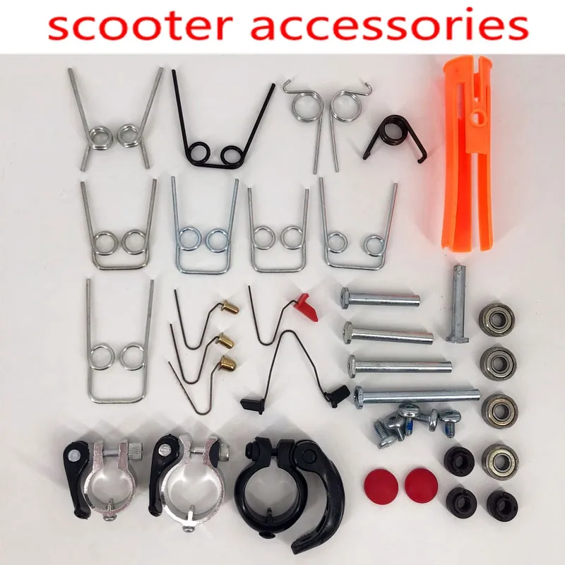 

Spring skid children's meter torsion spring accessories 21st scooter steel wire multiple steering bomb scooter pulley marbles