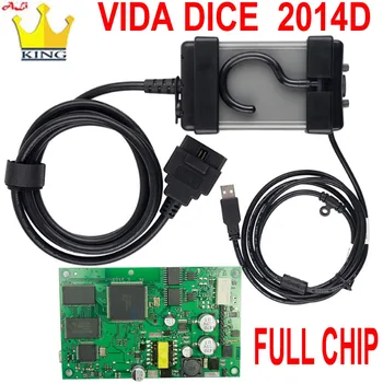 

For Volv-O Vida Dice 2014D 2015A Add Car To 2019 OBD2 AUTO Car Diagnostic Tool 2014D Vida Dice Pro Full Chip Board obd2 scanner