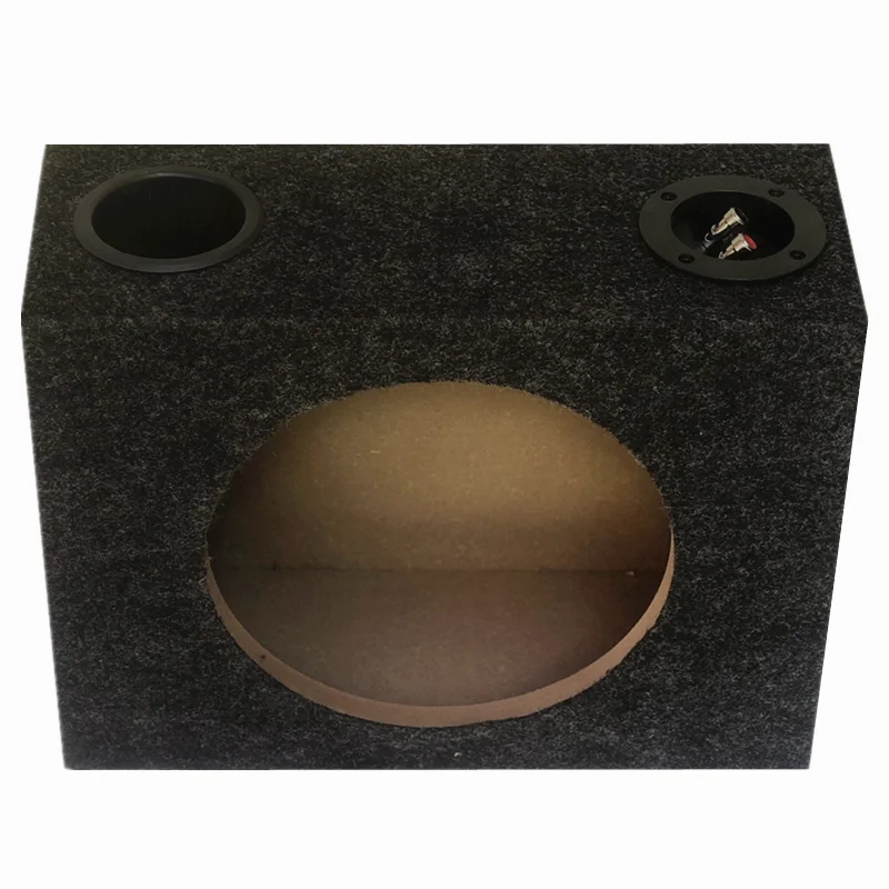 12 Inch Passive Subwoofer 600watts Empty Wooden Box Square MDF Felt Car Modification Speaker Shell ultra-thin