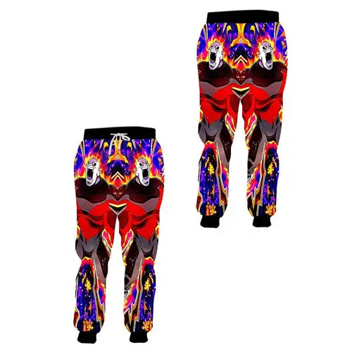 dragon ball pants 04 Dragon Ball Z джоггеры женские спортивные брюки мужские японские 3D аниме печати шаровары унисекс уличные хип хоп мешковатые брюки на заказ S-6XL - Цвет: dragon ball pants 04