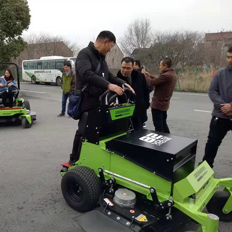 Электрическая Газонокосилка Greenworks косилка для травы 82 в 168 Ач 4 часа автономной