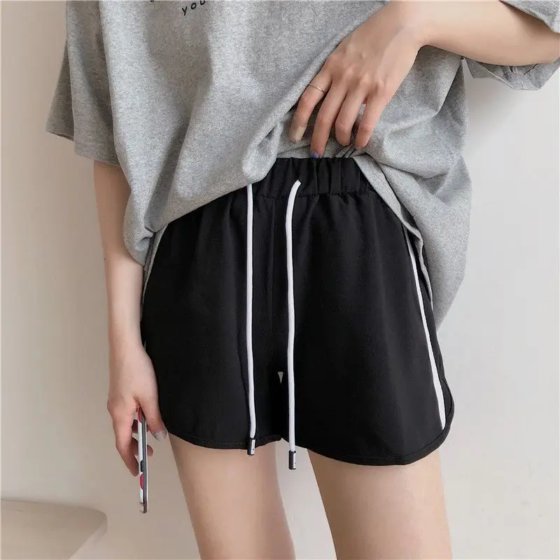 Women Fitness Shorts Summer Casual Short Drawstring Waist Workout Shorts