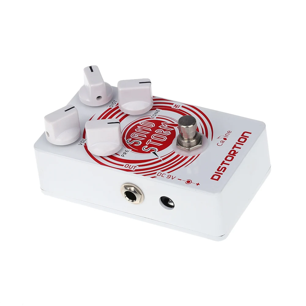 Caline CP-27 Sand Storm Crunch Distortion Guitar Effect Pedal Aluminum Alloy Housing True Bypass