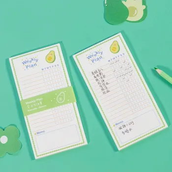 

2020 Kawaii 30 Sheets Weekly Planner Memo Pad Notes Pocket Notepad Daily To Do It Check List Paperlaria School Office Stationery