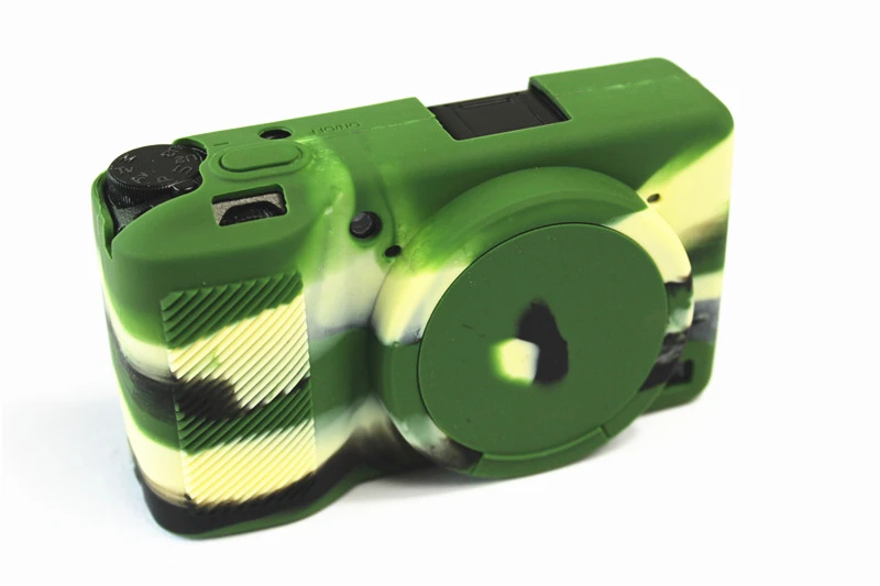 Мягкий силиконовый чехол защитный чехол для камеры Ricoh camera GRIII GR3 резиновый чехол с отверстием для аккумулятора