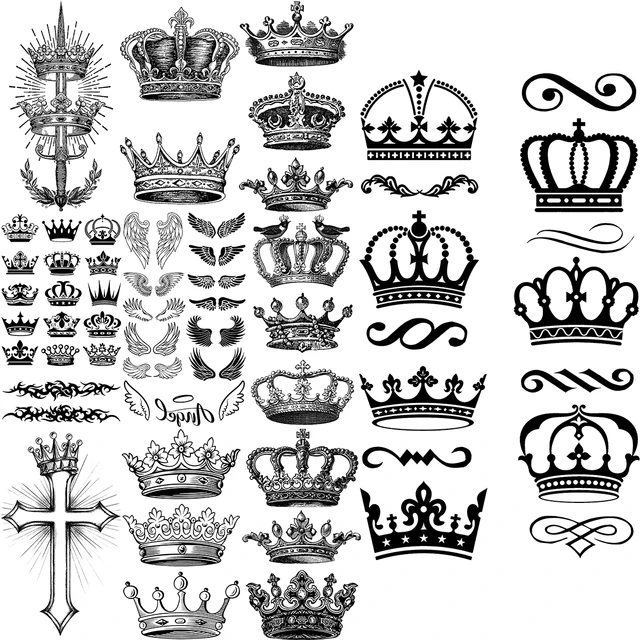 Imagen 61+ imagen tatuajes temporales de coronas - Thptletrongtan.edu.vn