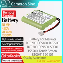 HQRP Battery for Marantz RC5400 RC5400P RC9500 Remote Control