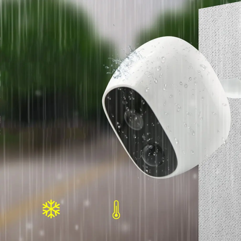 1080P WiFi IP Сетевая камера безопасности PIR датчик движения перезаряжаемая батарея Cam Водонепроницаемый PIR сигнализация аудио низкая мощность