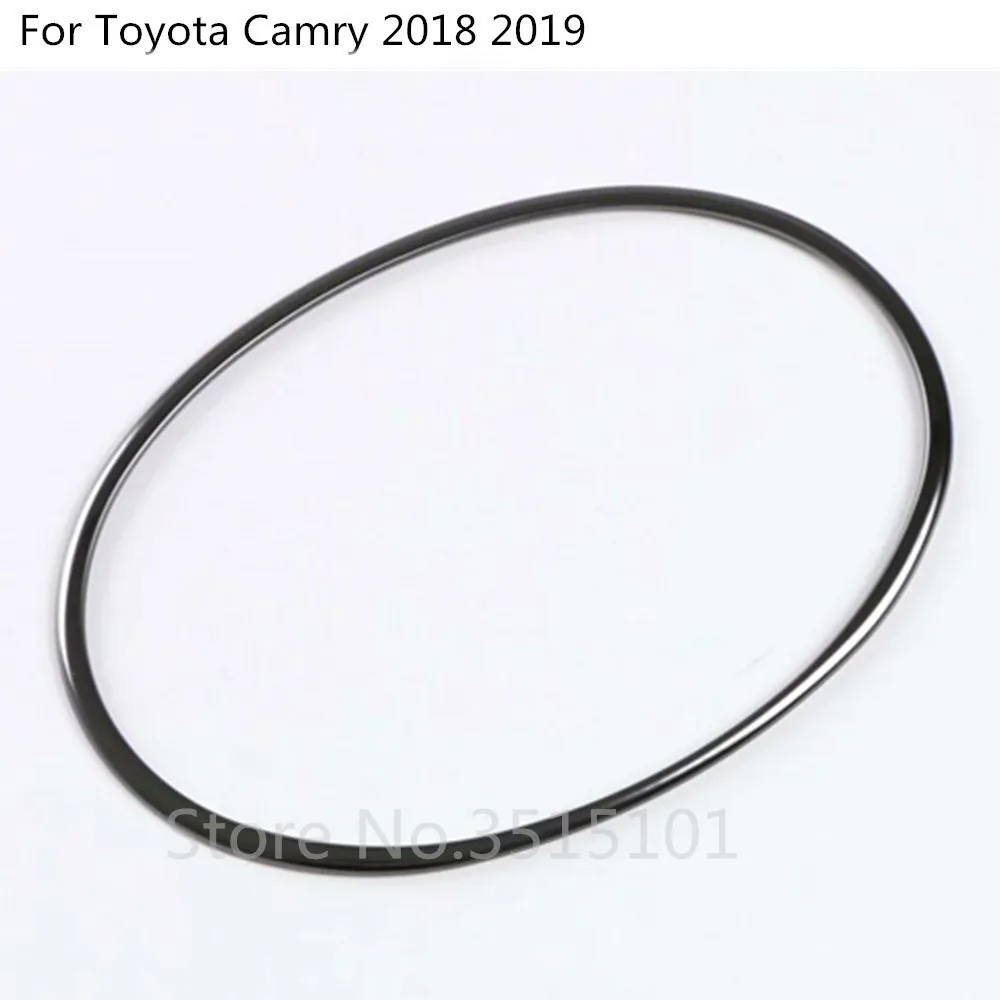 Для Toyota New Camry XV70 Автомобильная крышка отделка из нержавеющей стали Передняя вывеска декоративная решетка решетки решетка вокруг