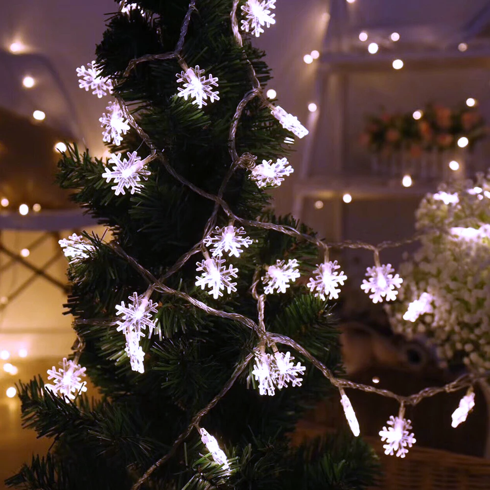 

6 Meter Bright Light String Festival Indoor Outdoor Battery Powered Party Twistable Waterproof Led Christmas Window Display