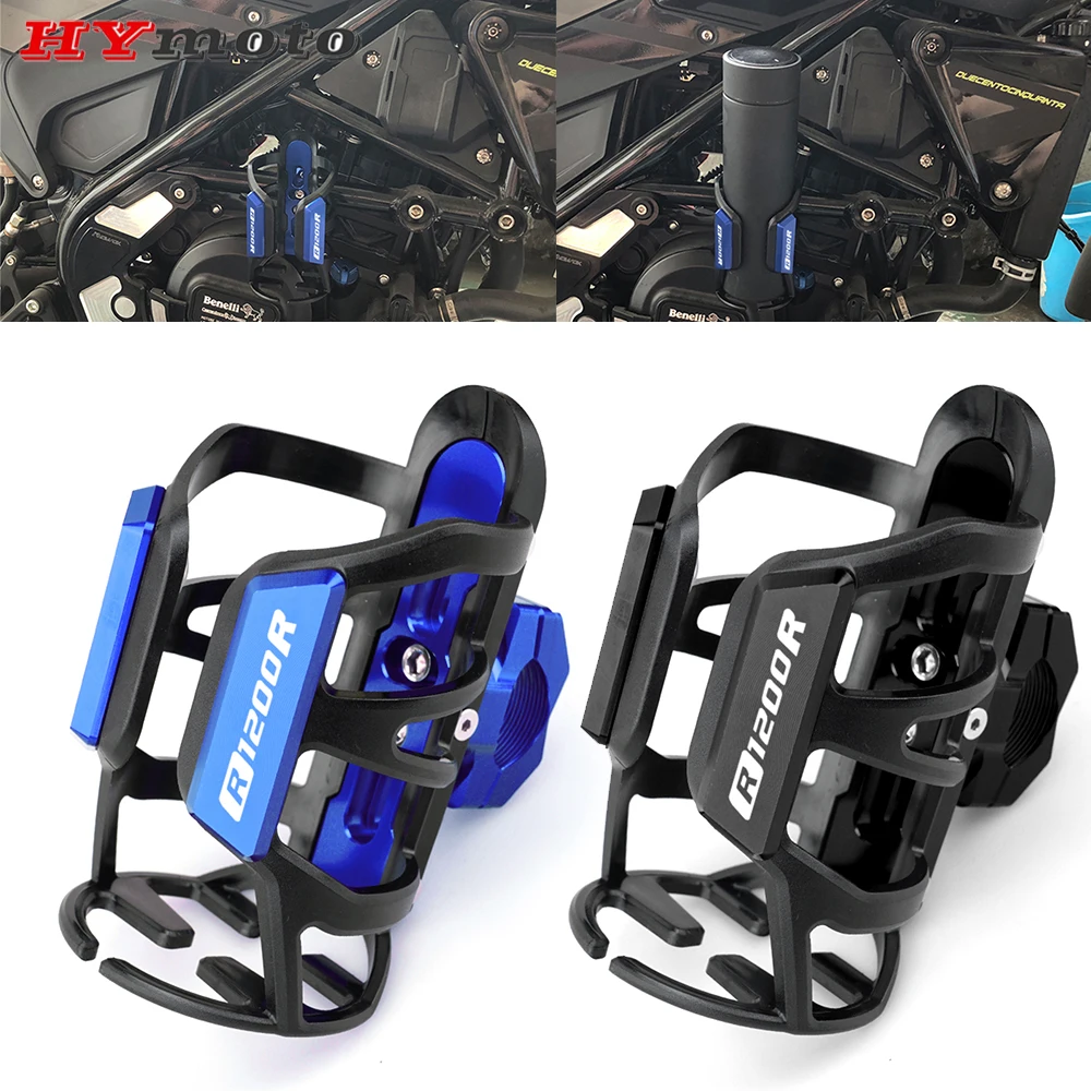 

2023 New For BMW R1200R R1200RS R1200S R1200 S/SE/ST/RS Motocycles Beverage Water Bottle Cage Drink Cup Holder Sdand Accessories