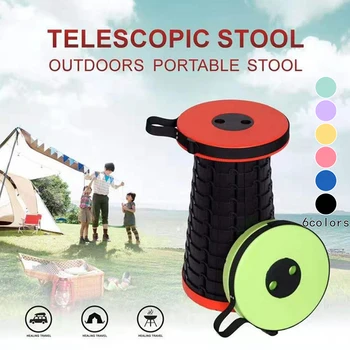 

Portable Folding Stool Seater Retractable Chair Outdoor Camping Fishing Chair