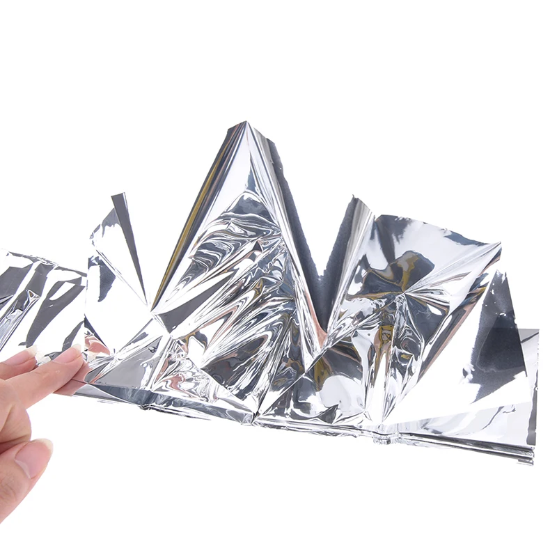 1pcs Outdoor Hiking Life-saving Foil Thermal kit Camping Emergency Blanket First Aid Portable Survival Rescue Curtain Tent Tools