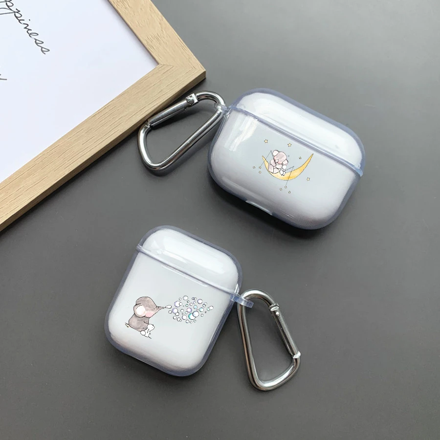 Чехол-накладка для Apple Airpods 1 2 Pro мягкий силиконовый противоударный | Электроника