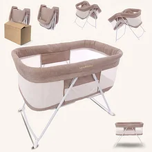 Европейская стильная многофункциональная кроватка-колыбель для новорожденных, переносная складная кровать с москитной сеткой, 0-12 м