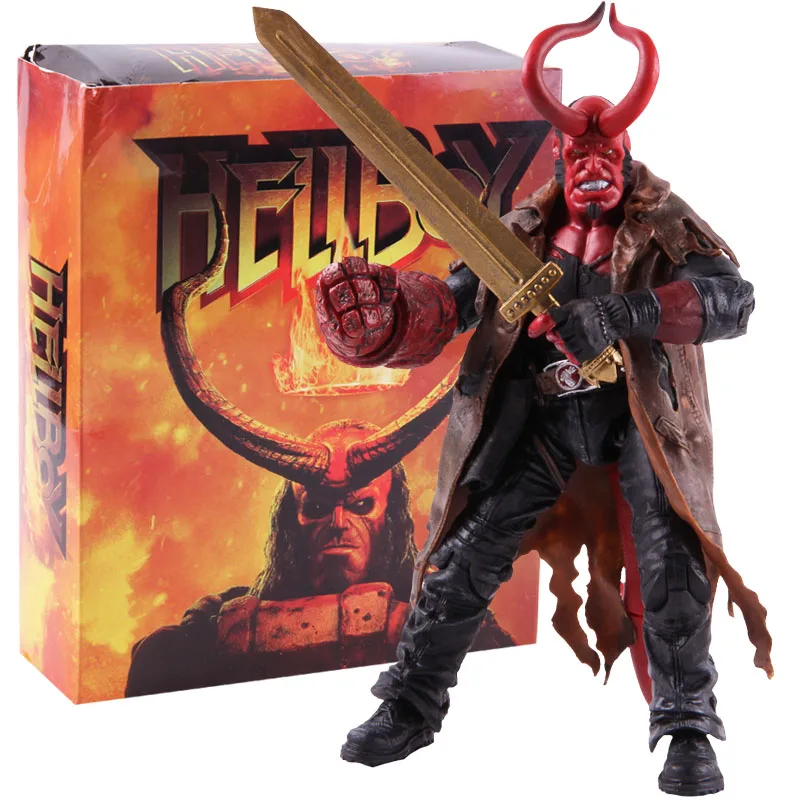 Hellboy Hell Boy фигурка ПВХ фигурка Коллекционная модель игрушки Западный фильм игрушки 20 см