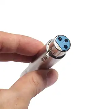 

Audio Adapter 6.35 mm Female to XLR Male Jack Audio Adapter Tip Plug Converter Microphone Stereo Speaker Connector