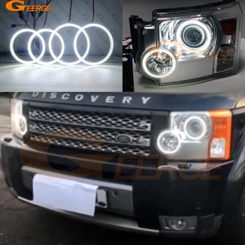 

Excellent smd led Angel Eyes Ultra bright DRL halo rings For Land Rover Discovery 3 LR3 2004 2005 2006 2007 2008 2009 Xenon HD