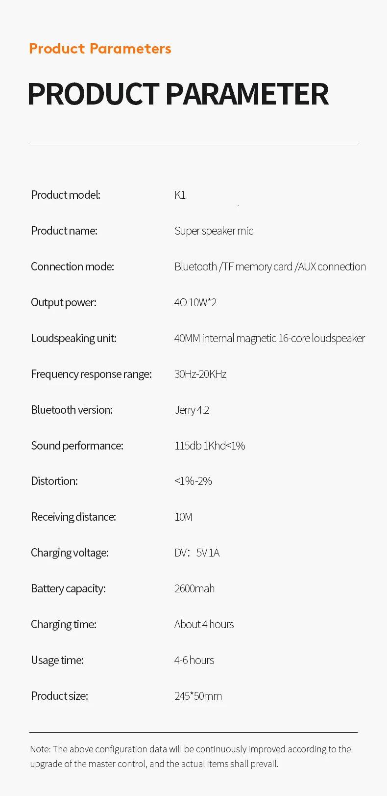 K1 беспроводной Bluetooth микрофон четыре волшебных звука для прямой трансляции пение встроенная звуковая карта с динамиком караоке аудио микрофон